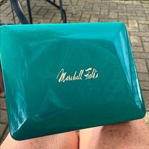 Marshall Field's Green Storage Box